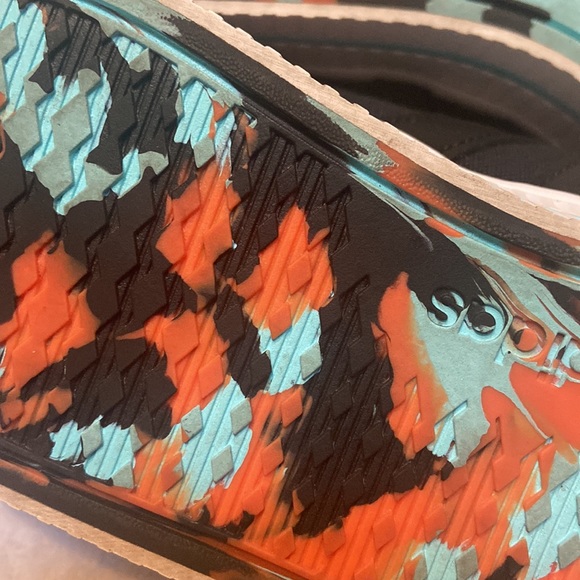 ADIDAS CANVAS Size 5 1/2 Black Sneakers - Picture 10 of 14